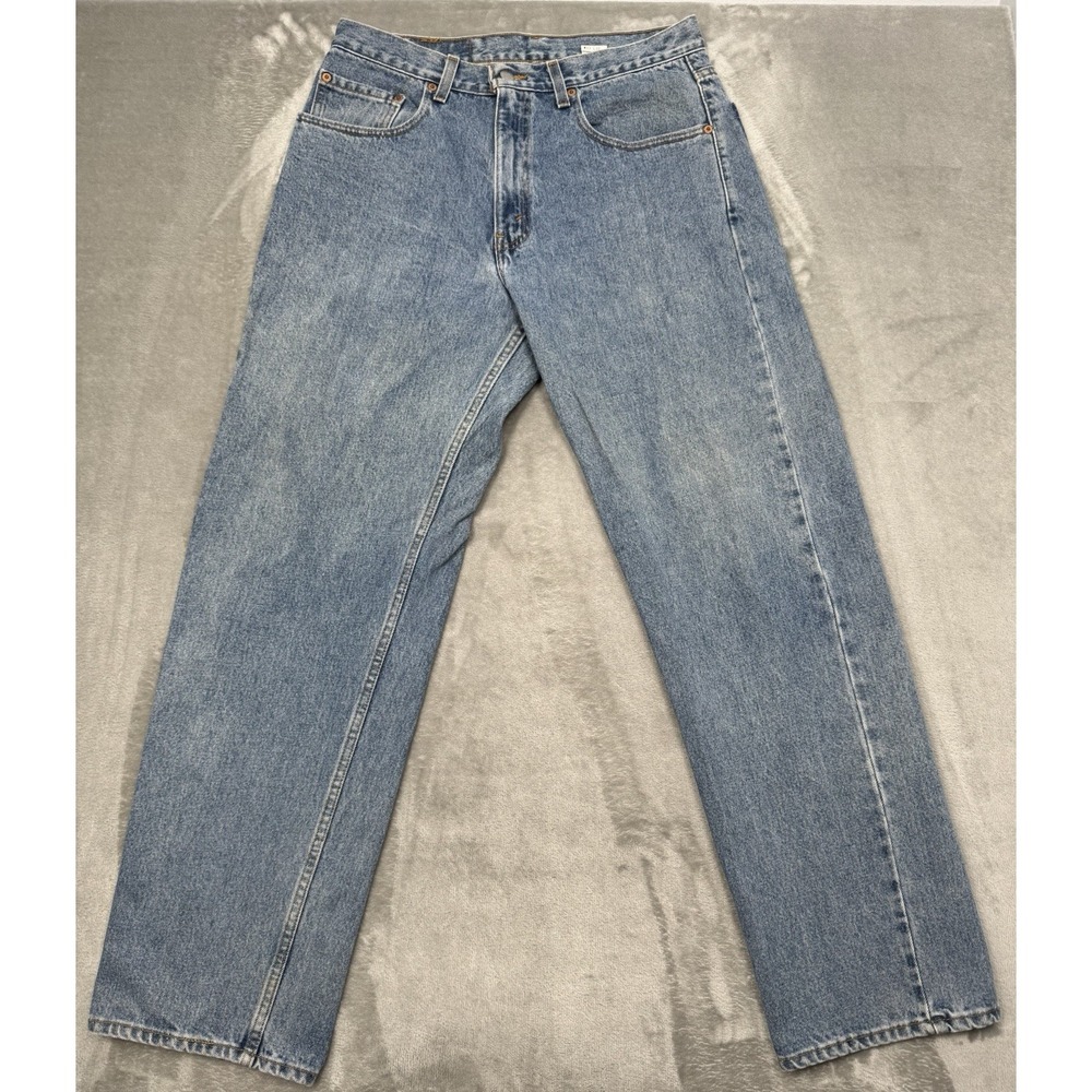 Vintage Levis 569 Jeans Mens 33x32 Loose Straight Blue Denim Baggy USA 90s Y2K